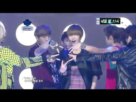 Super Junior__Superman live @Mcountdown 8/11/11