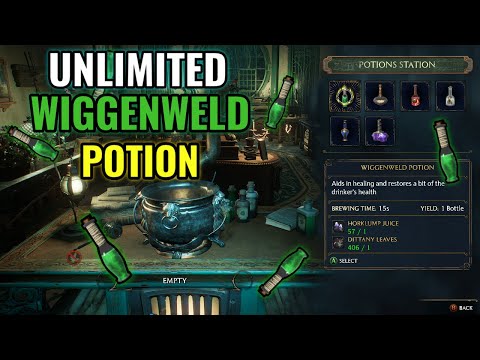 How to Get Unlimited Wiggenweld Potions in Hogwarts Legacy