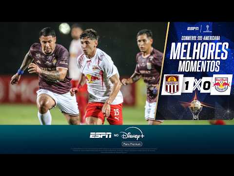 Gols e lances de Carabobo x Red Bull Bragantino