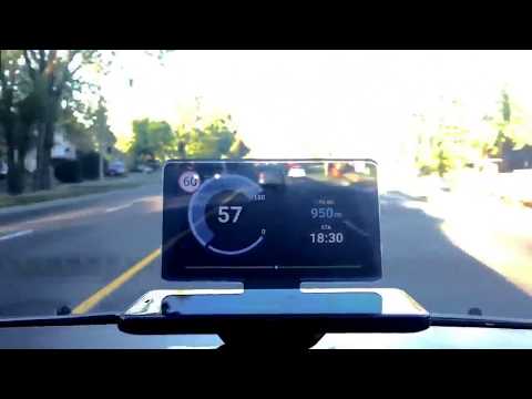 Multifunction Universal Mobile Phone Car Holder Windscreen Projector