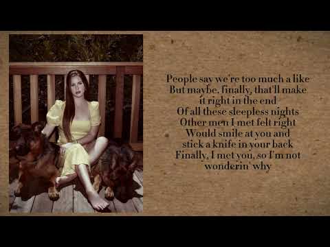 Lana Del Rey - Text Book (Lyrics)