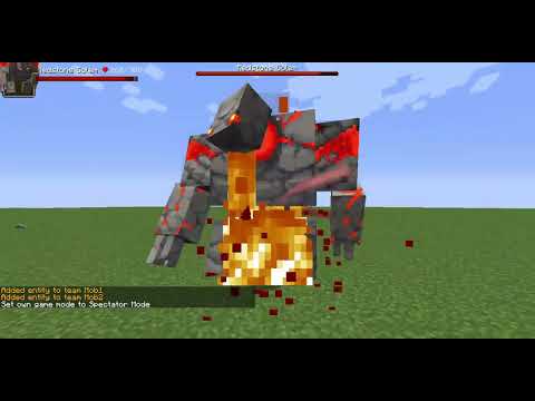 Remake Redstone Golem Vs Every Mutant monsters - Minecraft Mob Battle