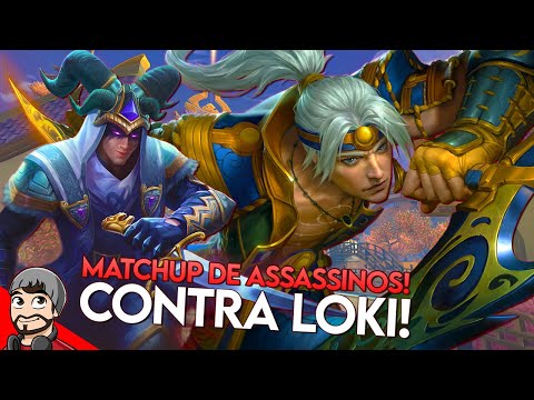 TSUKUYOMI, Assassin Matchup! VS LOKI - ⚡ Smite BR Ranked Duel