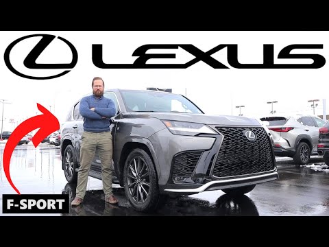 2024 Lexus LX 600 F Sport: The Best Luxury SUV!