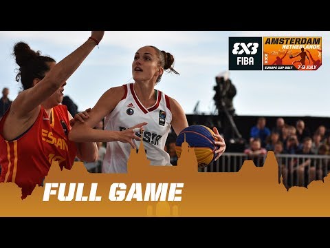 Russia vs Spain - Full Game - FIBA 3x3 Europe Cup 2017