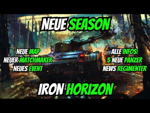 WOT Console / NEUE SEASON / IRON HORIZON / Alle Infos + Tipps