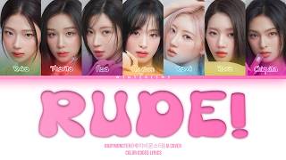 Download lagu [AI COVER] How Would BABYMONSTER sing 'RUDE!' by Hearts2Hearts | Color Coded Lyrics mp3