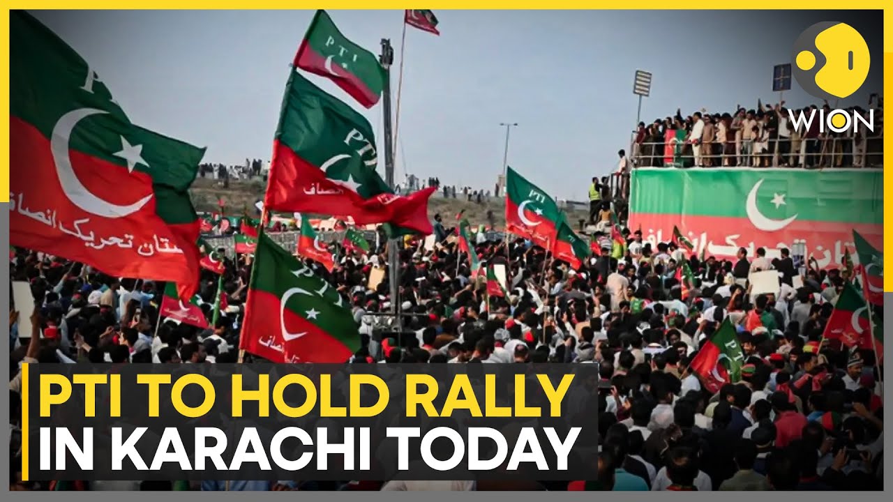 PTI Shifts Karachi Rally to Mazar-i-Quaid After Police Roadblocks | WION
