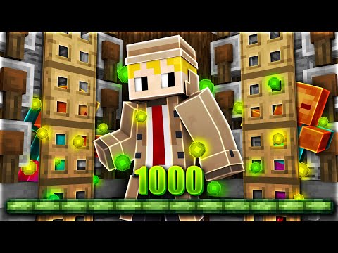 Can I reach LEVEL 1000 in Minecraft Survival?  (Part 1)