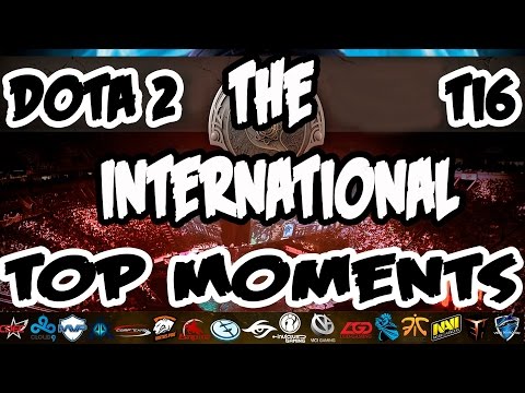 DOTA 2 : Best moments of The International 2016