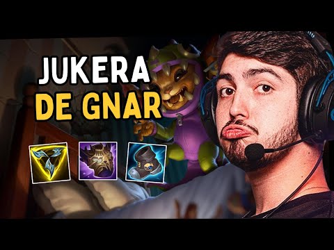 JUKES AMASSANDO DE GNAR TOP | Jukes Gnar Gameplay