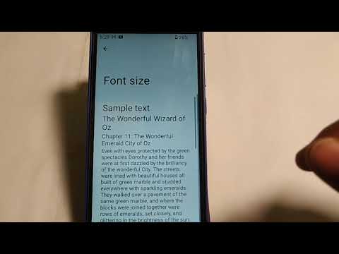 how to set font size,font size set kaise karen Nokia 3 1 plus