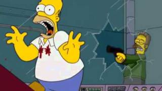 The Simpsons - Homer destroys springfield