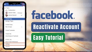 How to Reactivate Facebook Account !