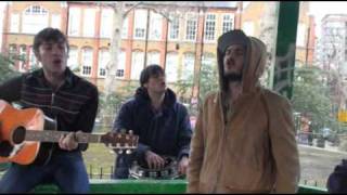 Black Lips - Bow Down and Die [acoustic] - Bandstand Busking
