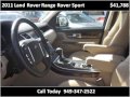 2011 Land Rover Range Rover Sport Used Cars San Juan Capistr
