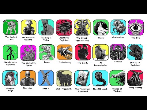 Cosmic Horror Creatures Explained in 73 Minutes | Full Compilation
