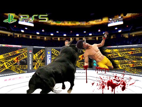 UFC4 Bruce Lee vs. Red Bull EA Sports UFC 4