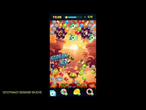 Angry Birds POP Bubble Shooter: Level 49: Walkthrough (3 STARS) HD