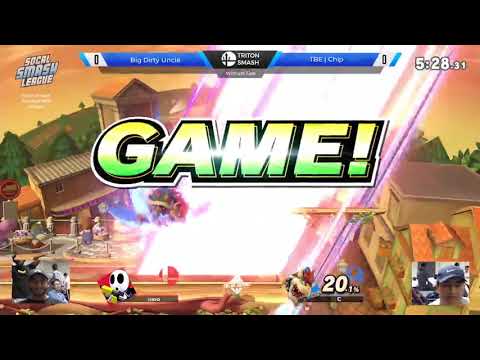 TSS 65 - Big Dirty Uncle (Mii Gunner) vs TBE | Chip (Bowser) - Winners Round 3 - Smash Ultimate