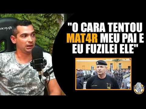 CAPITÃO TELHADA AJUDOU O SEU PAI A MAT4R UM BANDID0 NO MEIO DA RUA