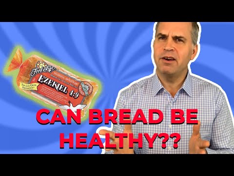 The ONLY BREAD you should EVER EAT! Five whole grains SPROUTED to unleash hidden benefits