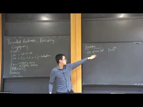 Bounded Arithmetic Meets Probability, and Applications in Cryptography