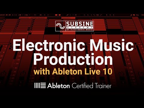 Free Download Electronic Music Production with Ableton Live 10 TUTORiAL