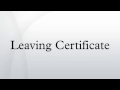 School leaving certificate sample pdf