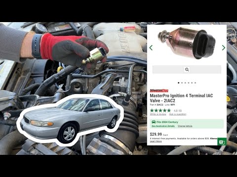 How to Fix High Idle on Buick Century | Idle Air Control Valve Replacement Guide