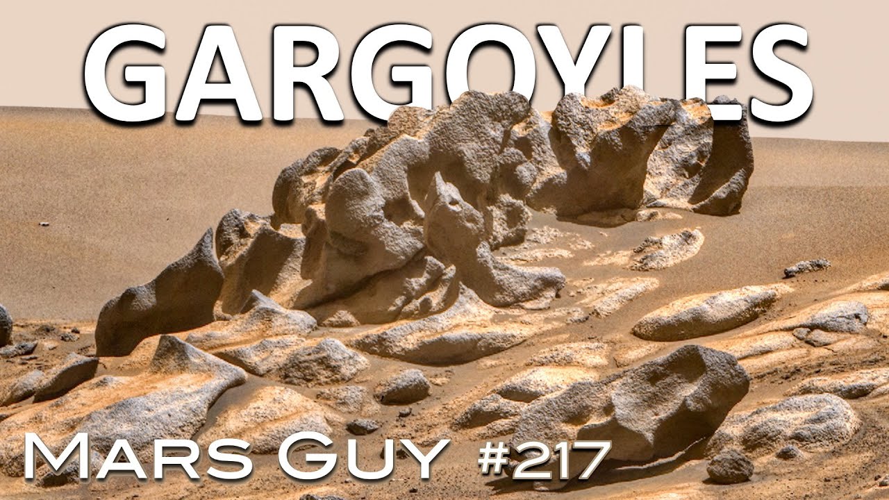 Mars has its own grotesques