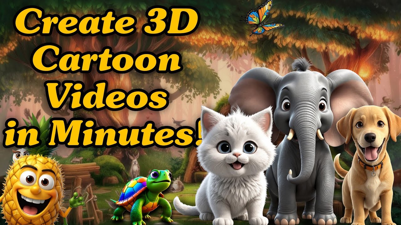 Create 3D Animated Videos with AI in Minutes!_From Prompt to Cartoon Video