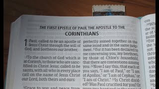 1 Corinthians 3:12-15 (Building on the Foundation)