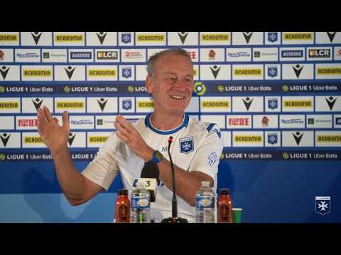 Les conférences de presse de Julian Jeanvier et Jean-Marc Furlan avant AJA-Angers