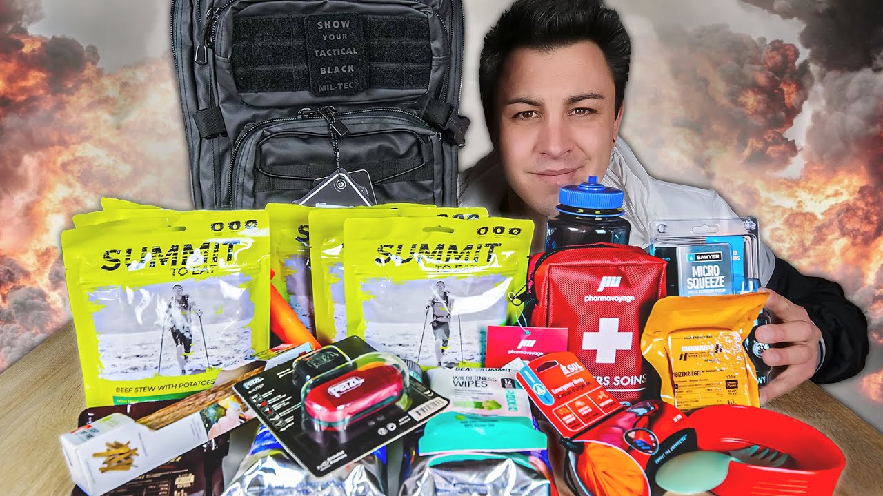 Je teste un SAC DE SURVIE à 280 Euros !