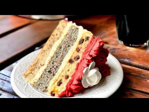 RUSSIAN KOROLEVSKY CAKE - This torte is a stunner!