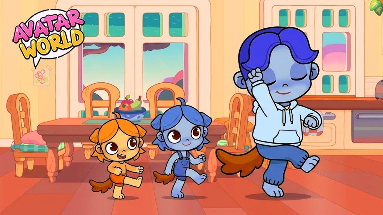 BLUEY IN AVATAR WORLD 🐾 Daddy Putdown | Avatar World