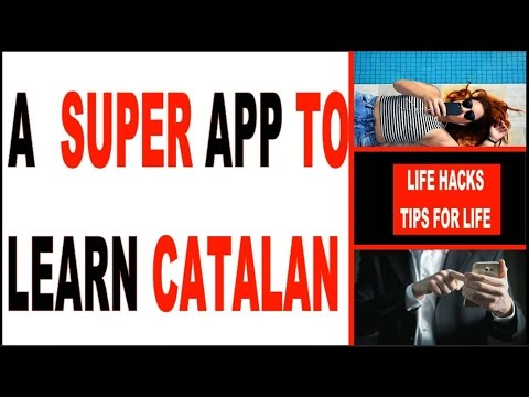 HOW TO LEARN CATALAN | CATALAN CLASSES | A Great App to Learn Catalan | Catalan Lessons for free