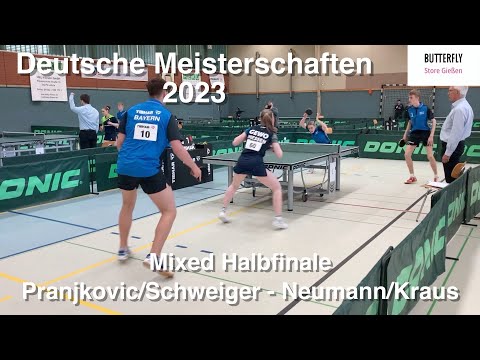 Neumann/Kraus - Pranjkovic/Schweiger | Deutsche Meisterschaften U19 2023 | Highlights