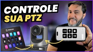 Controle PTZ no Stream Deck ou Celular? SIM! Controle Completo e 100% Grátis! (Neoid PTZ Deck)