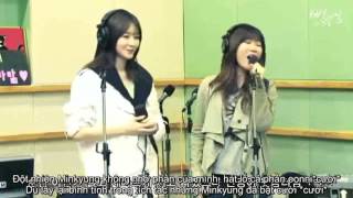 [Vietsub] Cute Moments /Kang MinKyung  (Davichi) hát nhầm lời của Lee HaeRi 다비치