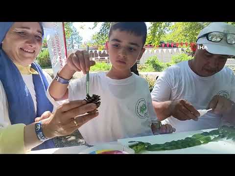 Elif bebek ilk kampını Bartın'da yaptı