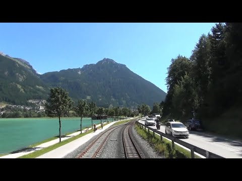 🇦🇹 Führerstandsmitfahrt auf der Achenseebahn von Seespitz am Achensee nach Jenbach [HD]