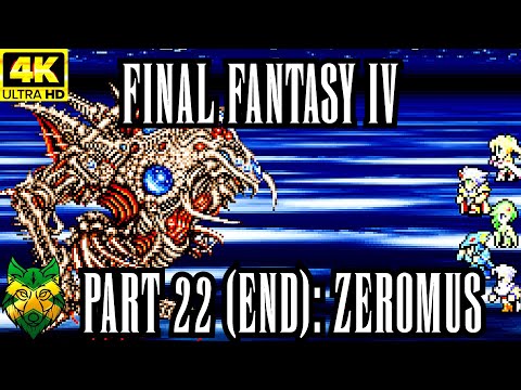 [PS5][4K] Final Fantasy IV Part 22 (END): Zemus and Zeromus No Commentary | RhoxieRomps