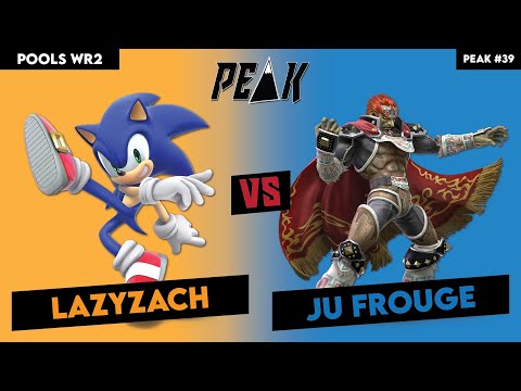 Pools WR2 VGLS LazyZach (Sonic) vs Ju Frouge (Ganon) (Peak #39)