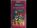 Opening Closing To Ariel S Undersea Adventures A Whale Of A Tail 1993 VHS