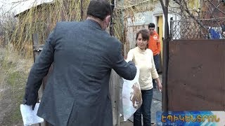 Գյումրիում հազարավոր ընտանիքներ «Գ.Ծառուկյան» հիմնադրամից ստացել են սննդով լի կապոցներ