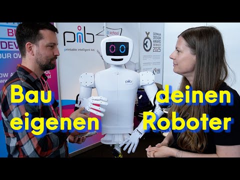 Der 3D-druckbare KI-Roboter für alle: pib