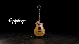 Video thumbnail for Epiphone Les Paul Standard 50s, Metallic Gold | Gear4music demo by Gear4music Guitars