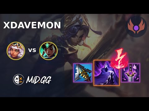 MID.GG: [ xDavemon ] Qiyana MID vs Karma | NA MASTER | LOL Season 2025